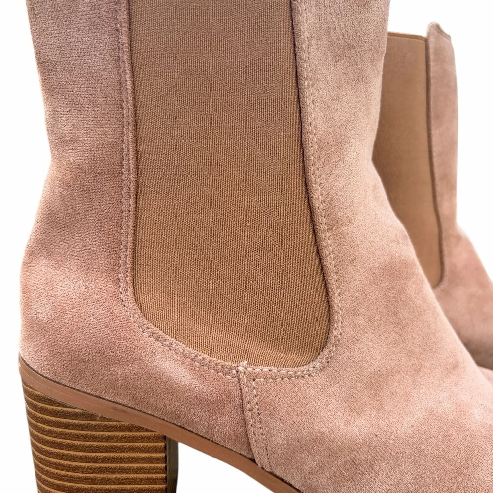 Women's French Connection‎ Tess Boots stacked heel sz 8.5